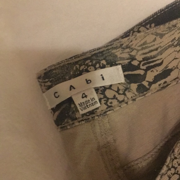 Cabi Python Jeans - Picture 3 of 5